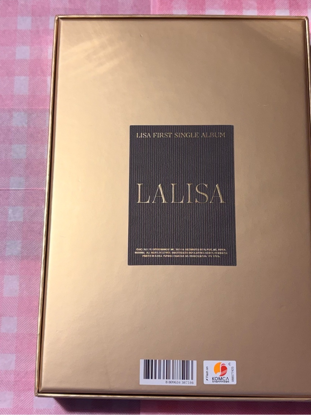 Gold Decorative Wall Letter 'L' Cutout Art - Unbranded - Picture 2 of 6